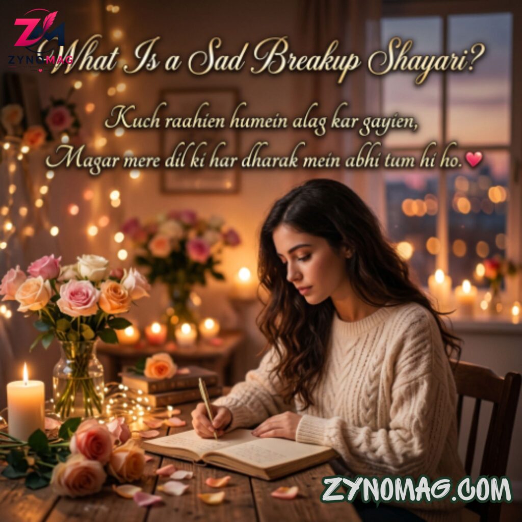 What Is a Sad Breakup Shayari?