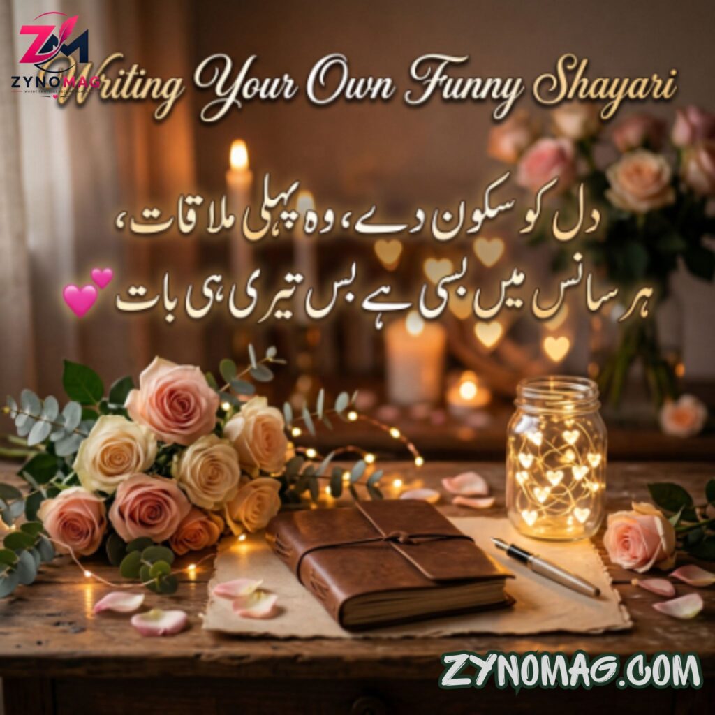 Writing Your Own Funny Shayari
