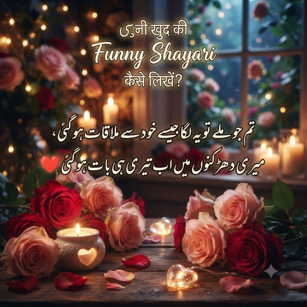 अपनी खुद की Funny Shayari कैसे लिखें?