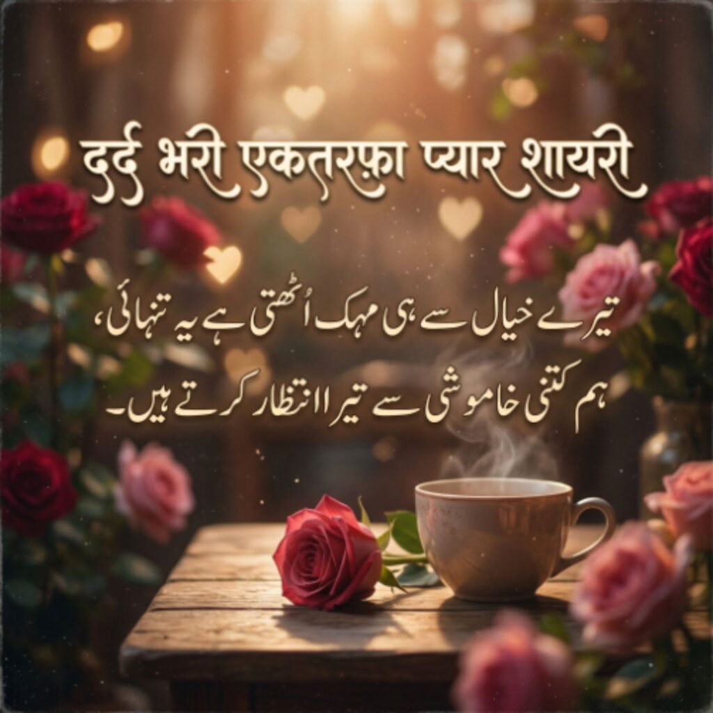 दर्द भरी एकतरफ़ा प्यार शायरी