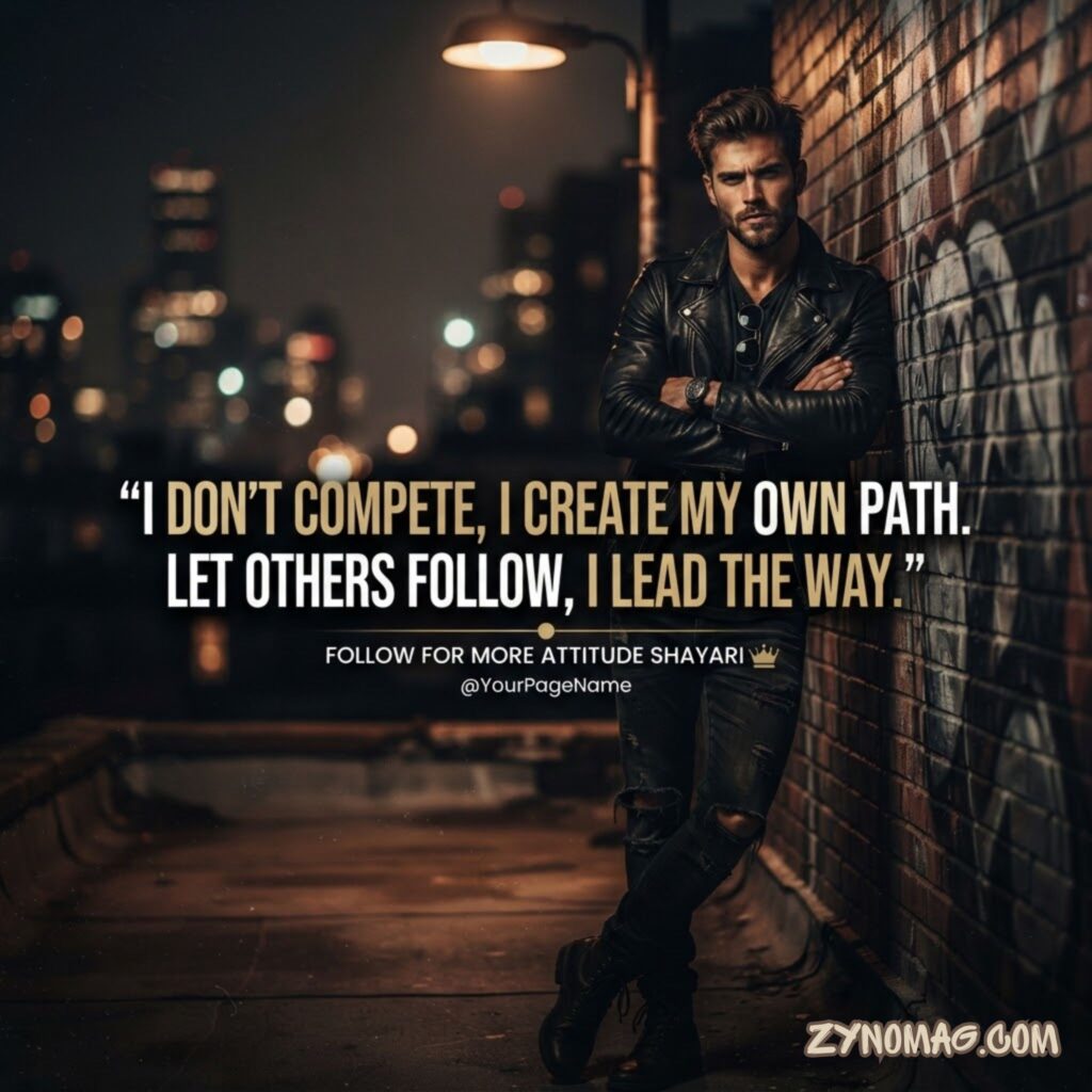 2 Line Attitude Shayari in English