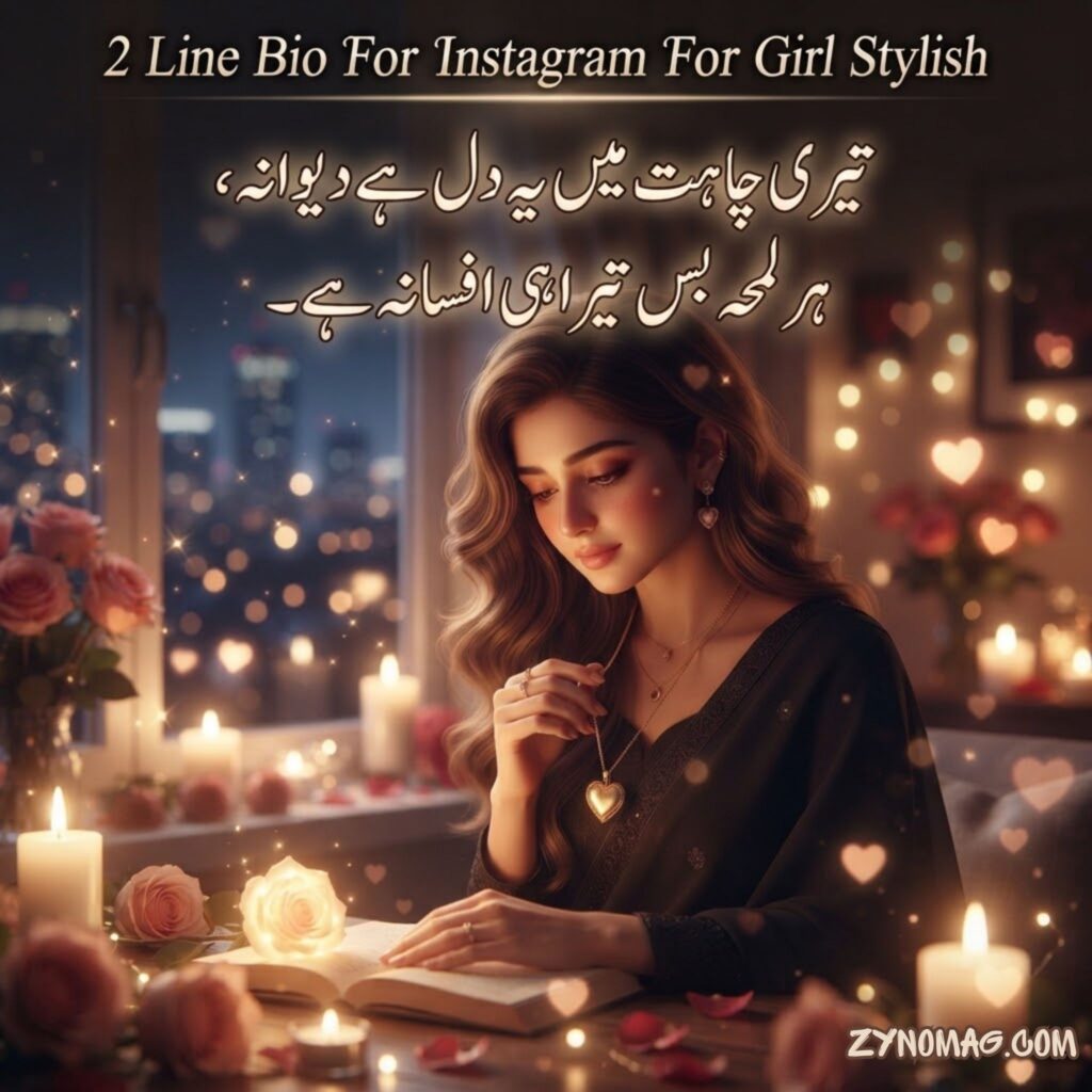 2 Line Bio For Instagram For Girl Stylish
