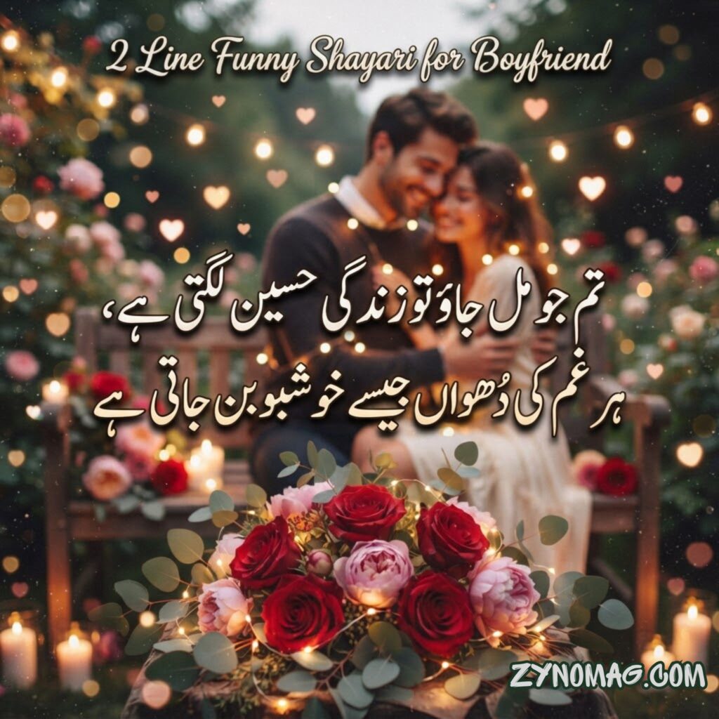 2 Line Funny Shayari for Boyfriend