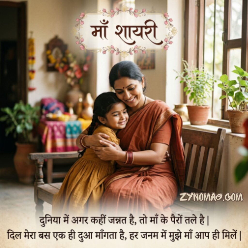 2 Line Heart Touching Maa Shayari