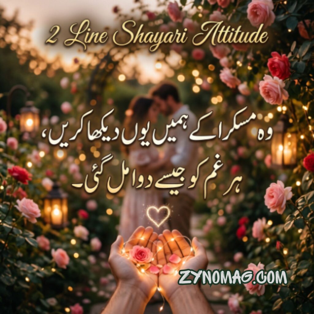 2 Line Shayari Attitude