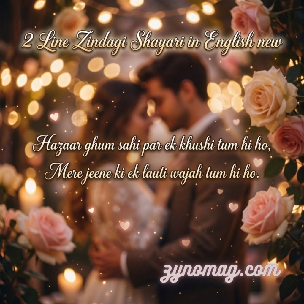 2 Line Zindagi Shayari in English new
