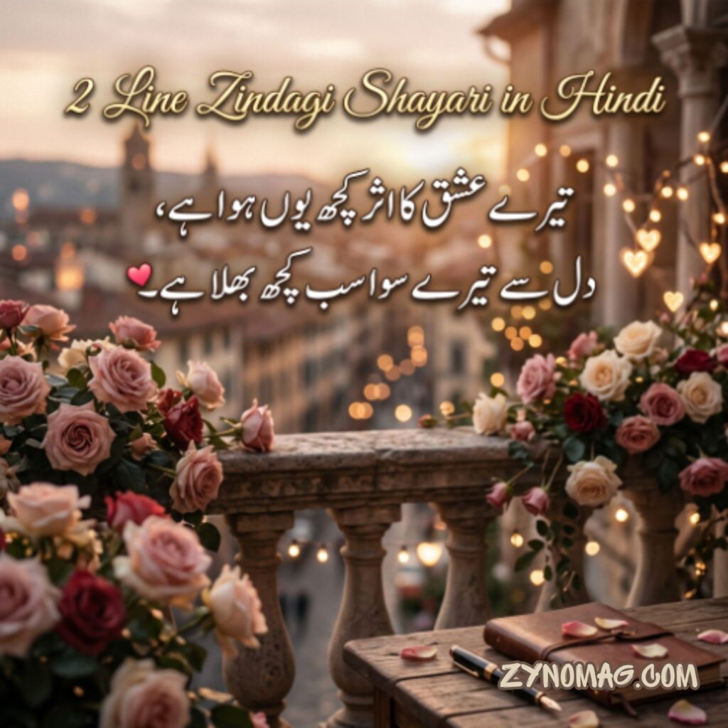 2 Line Zindagi Shayari in Hindi