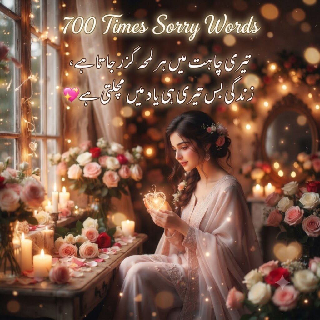 700 Times Sorry Words