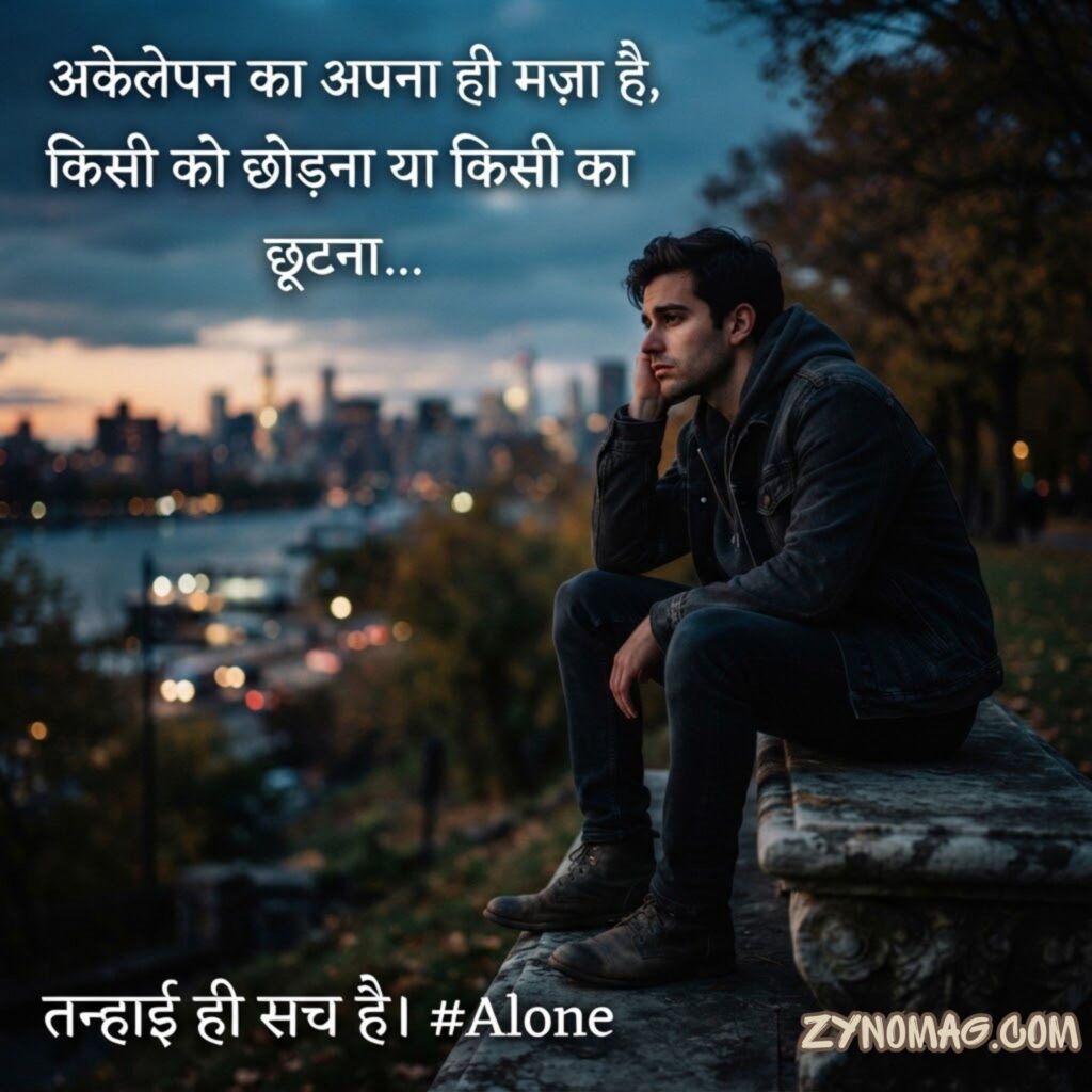 Alone Quotes for Boys