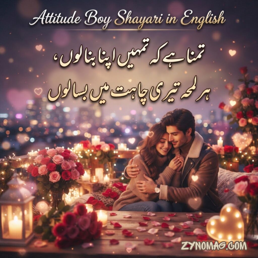 Attitude Boy Shayari in English