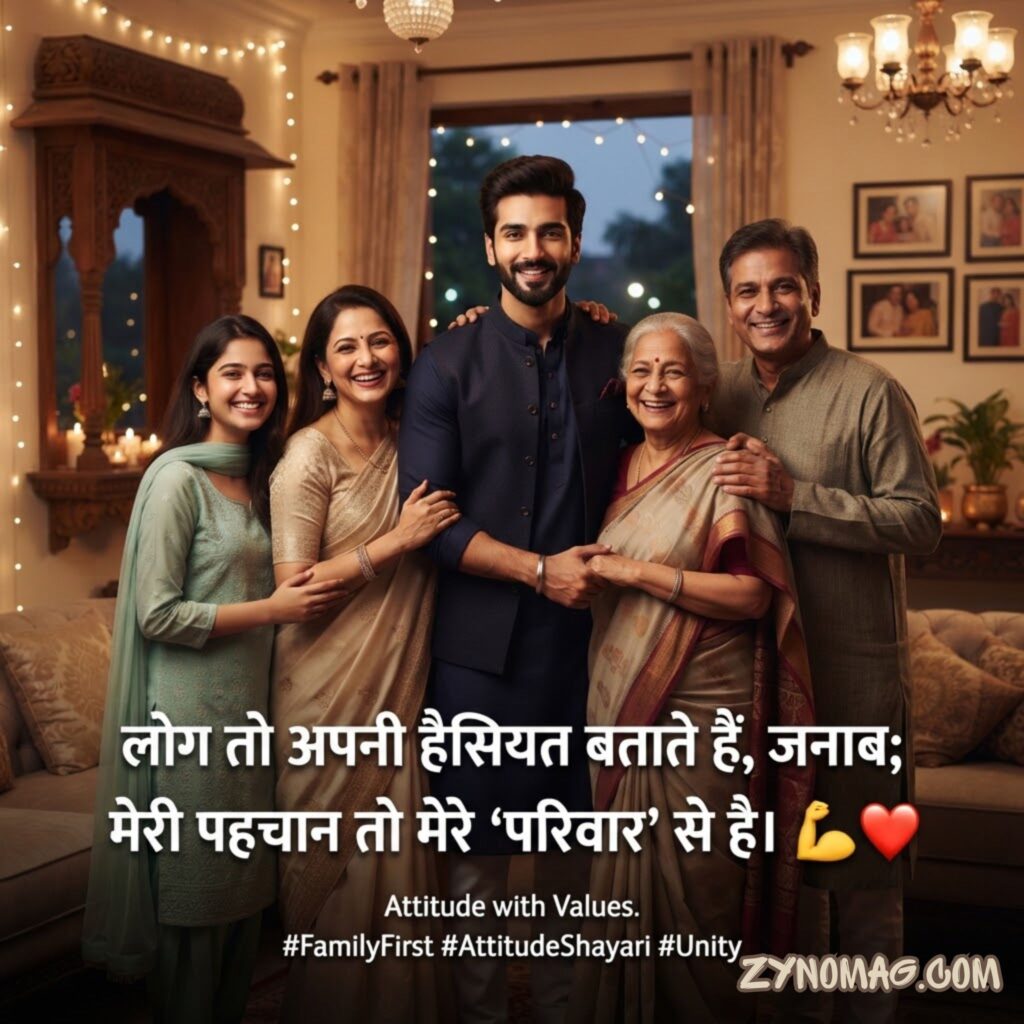 Attitude Family Shayari