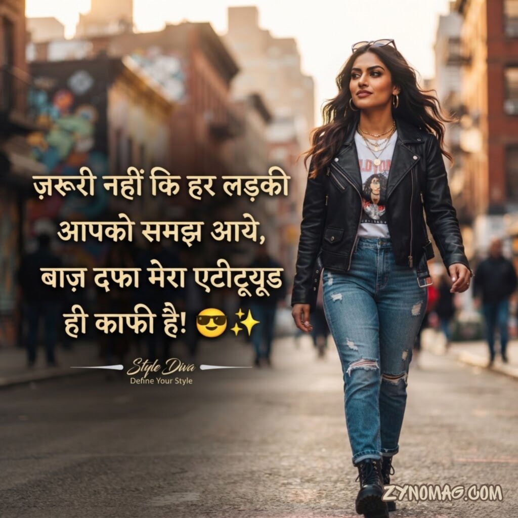 Attitude Shayari For Girls