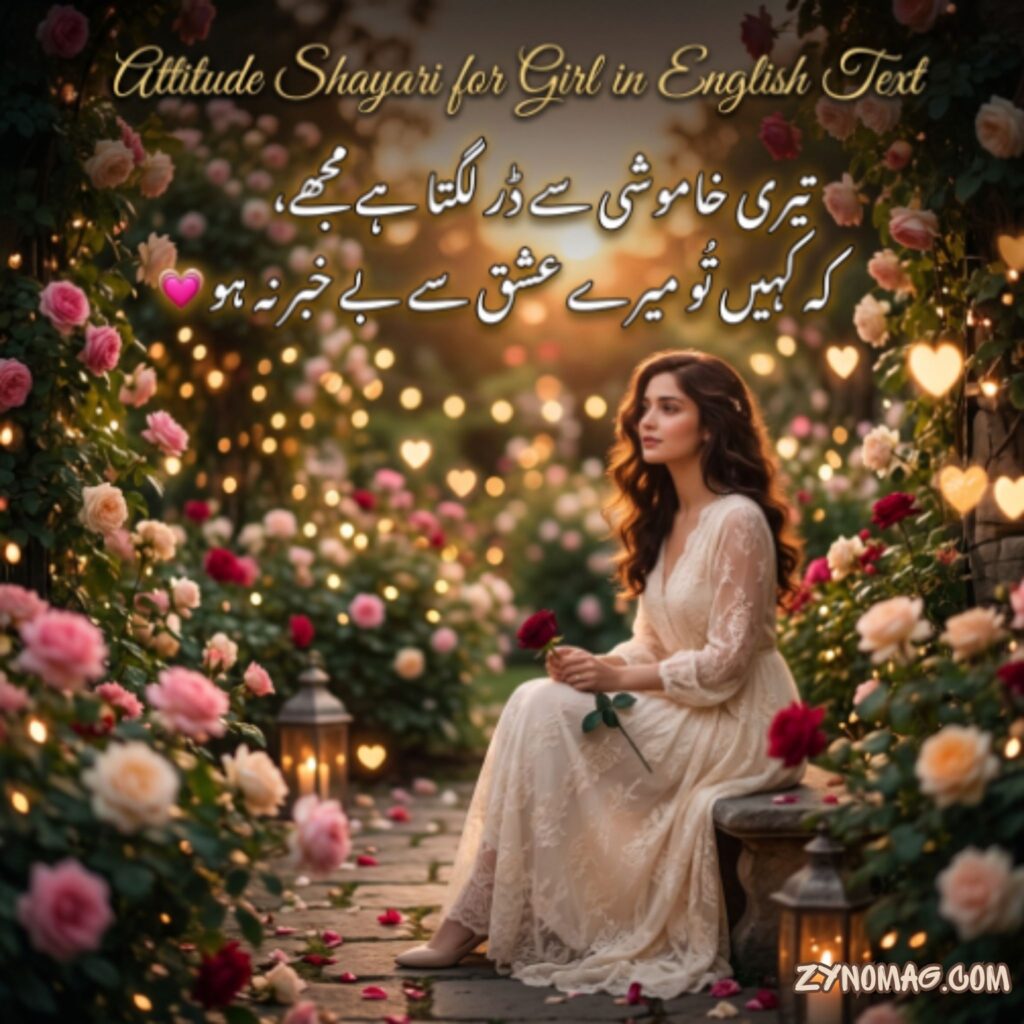 Attitude Shayari for Girl in English Text