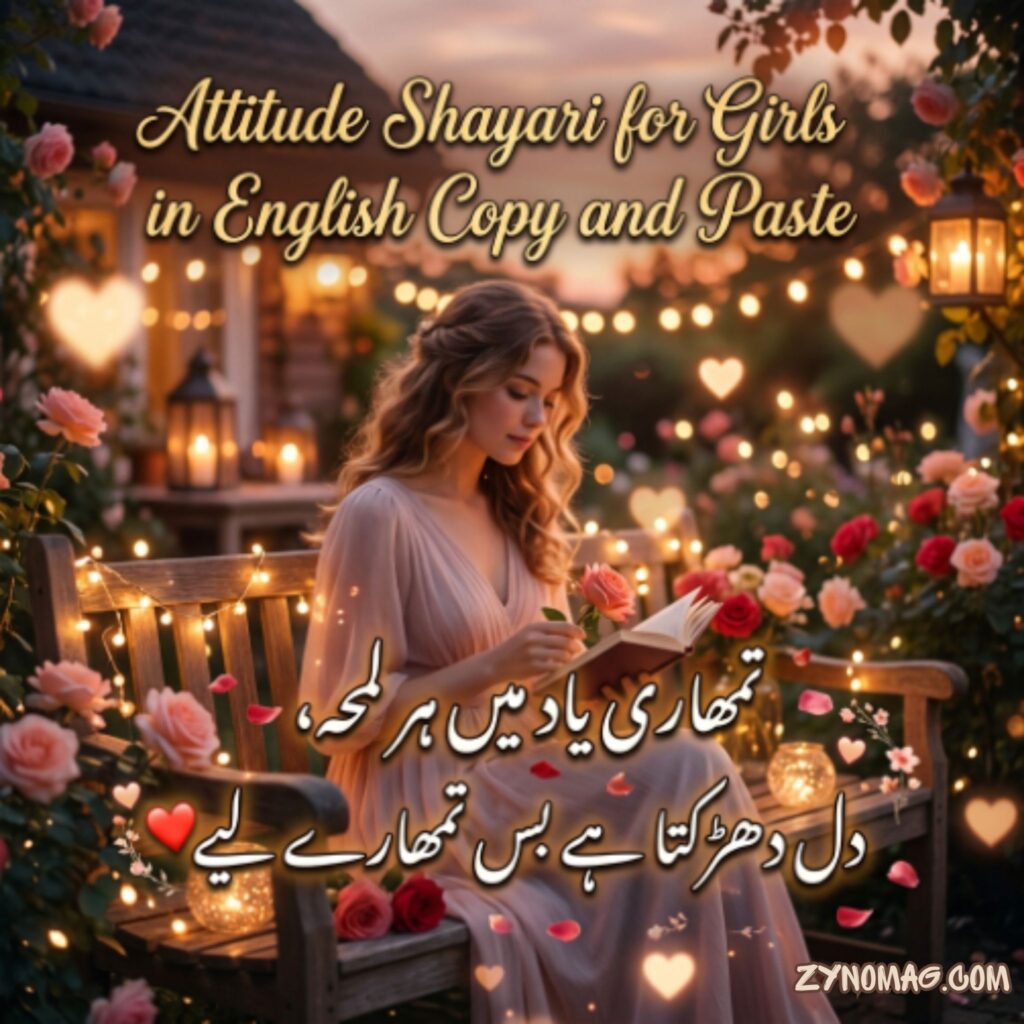 Attitude Shayari for Girls in English Copy and Paste