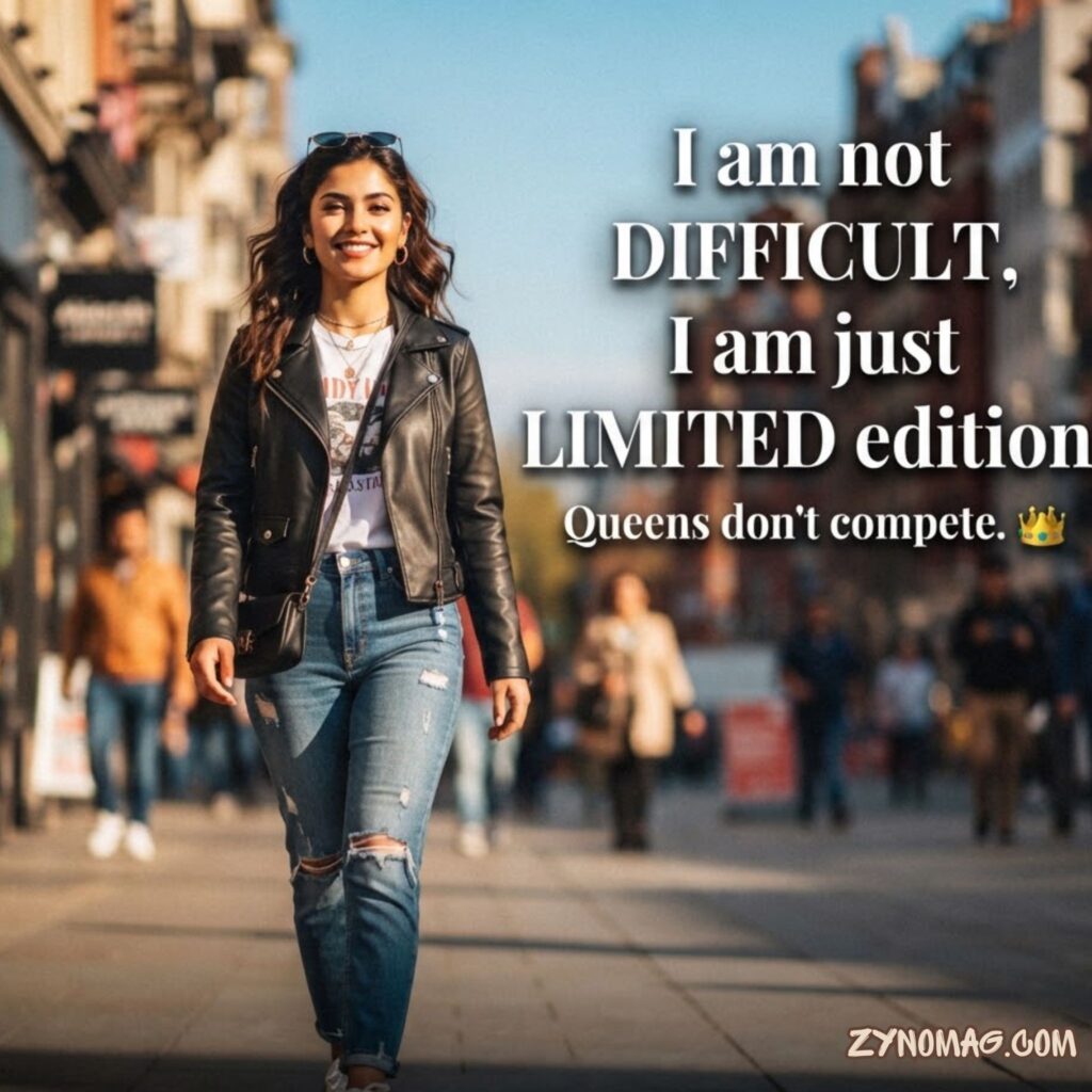 Attitude Shayari for Girls in English for Instagram