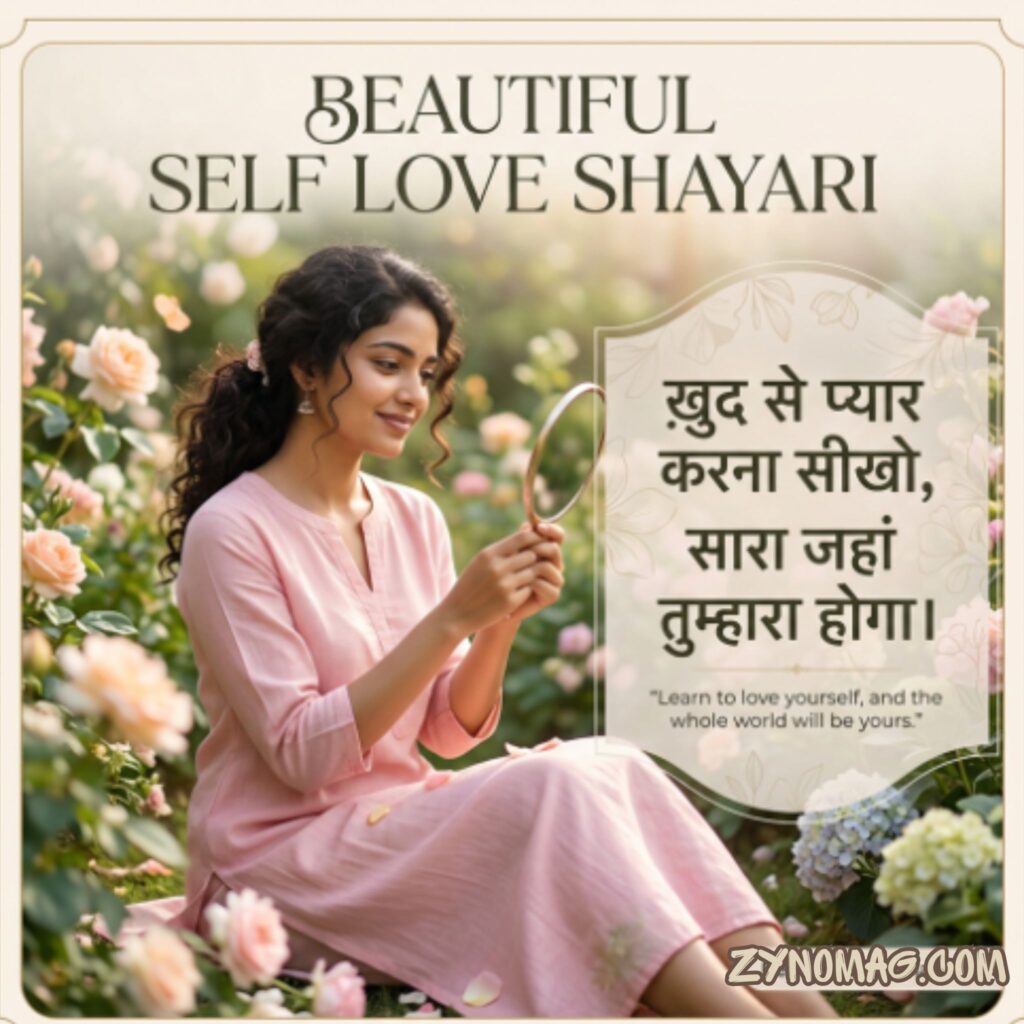 Beautiful Self Love Shayari