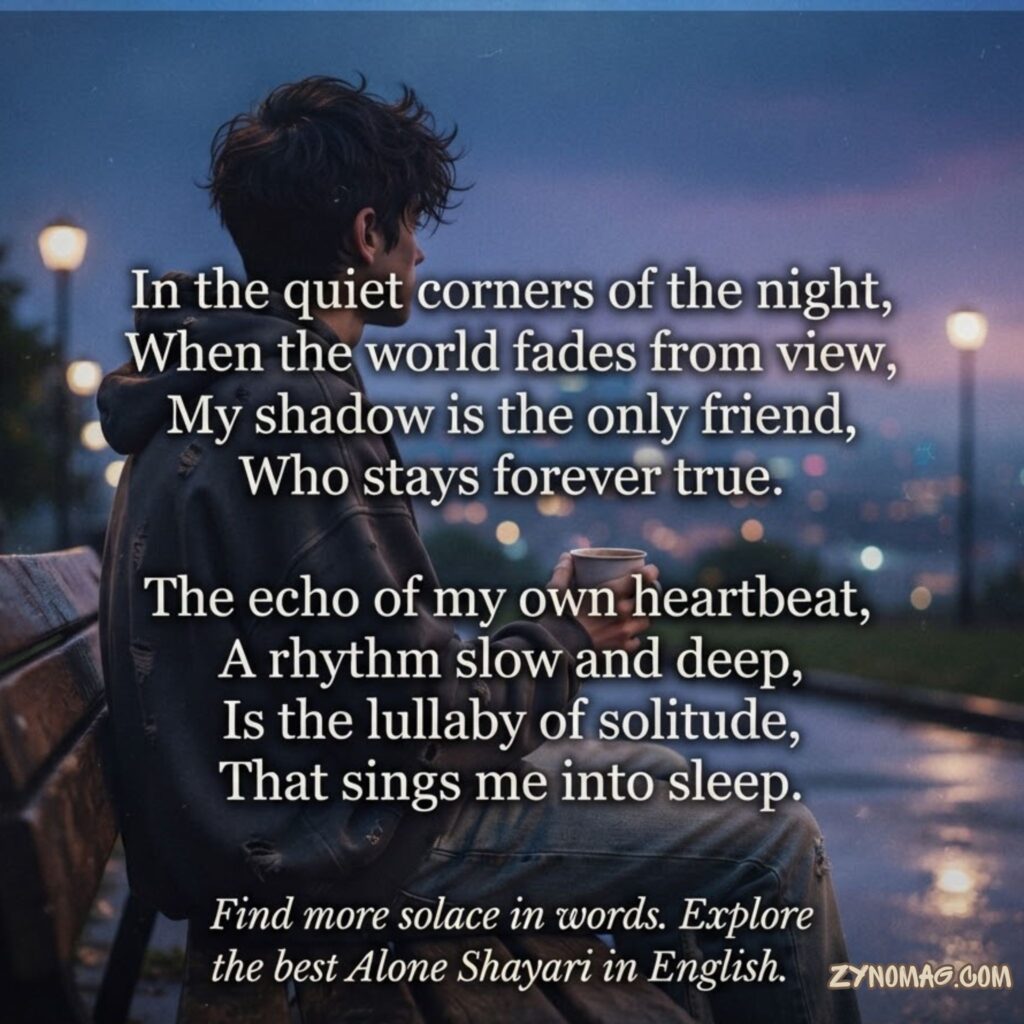 Best Alone Shayari in English