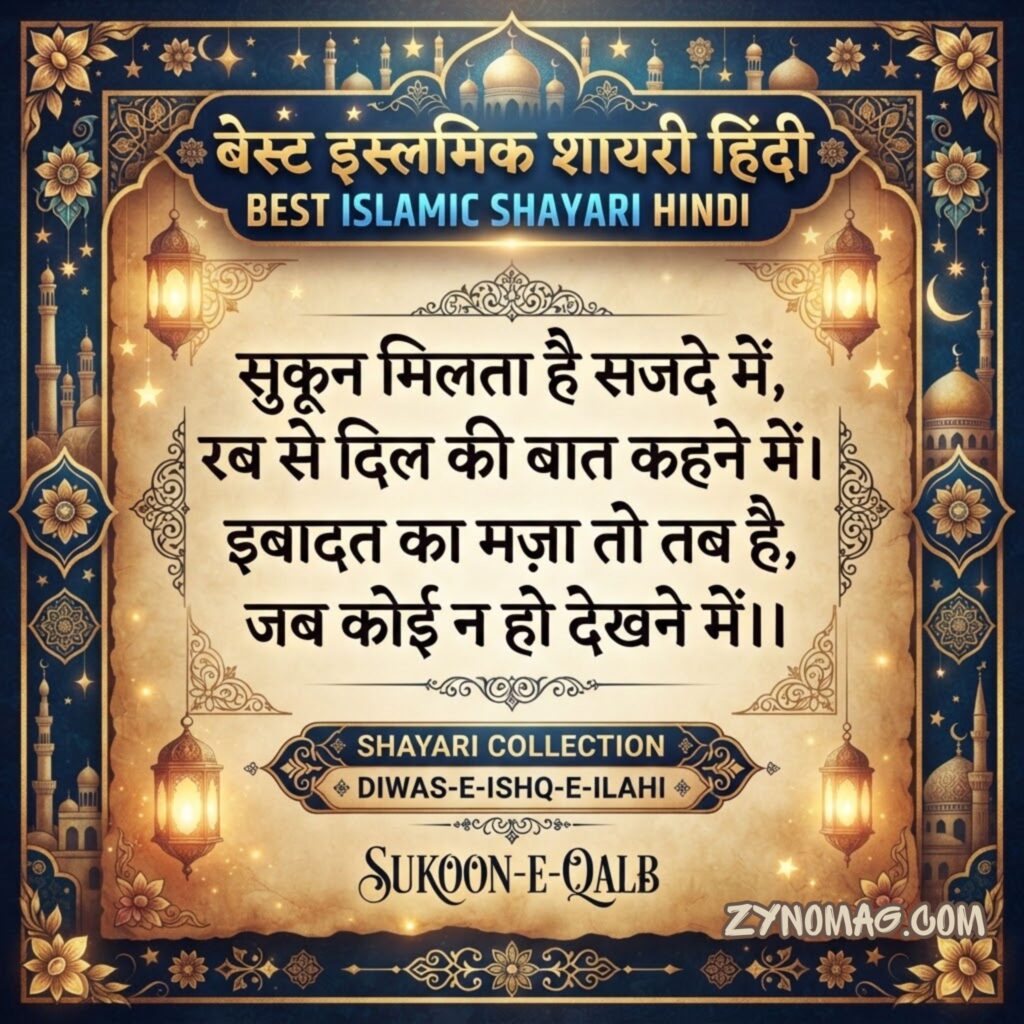 Best Islamic Shayari Hindi