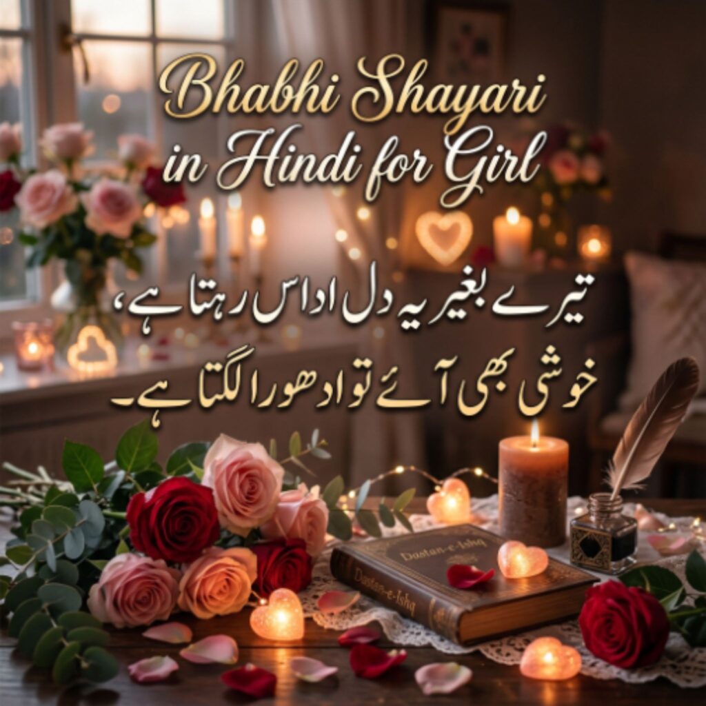 Bhabhi Shayari in Hindi for Girl