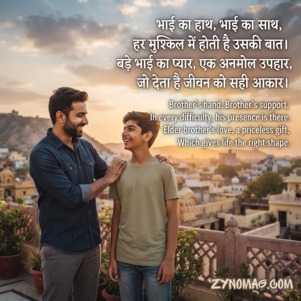 Big Brother Shayari in English