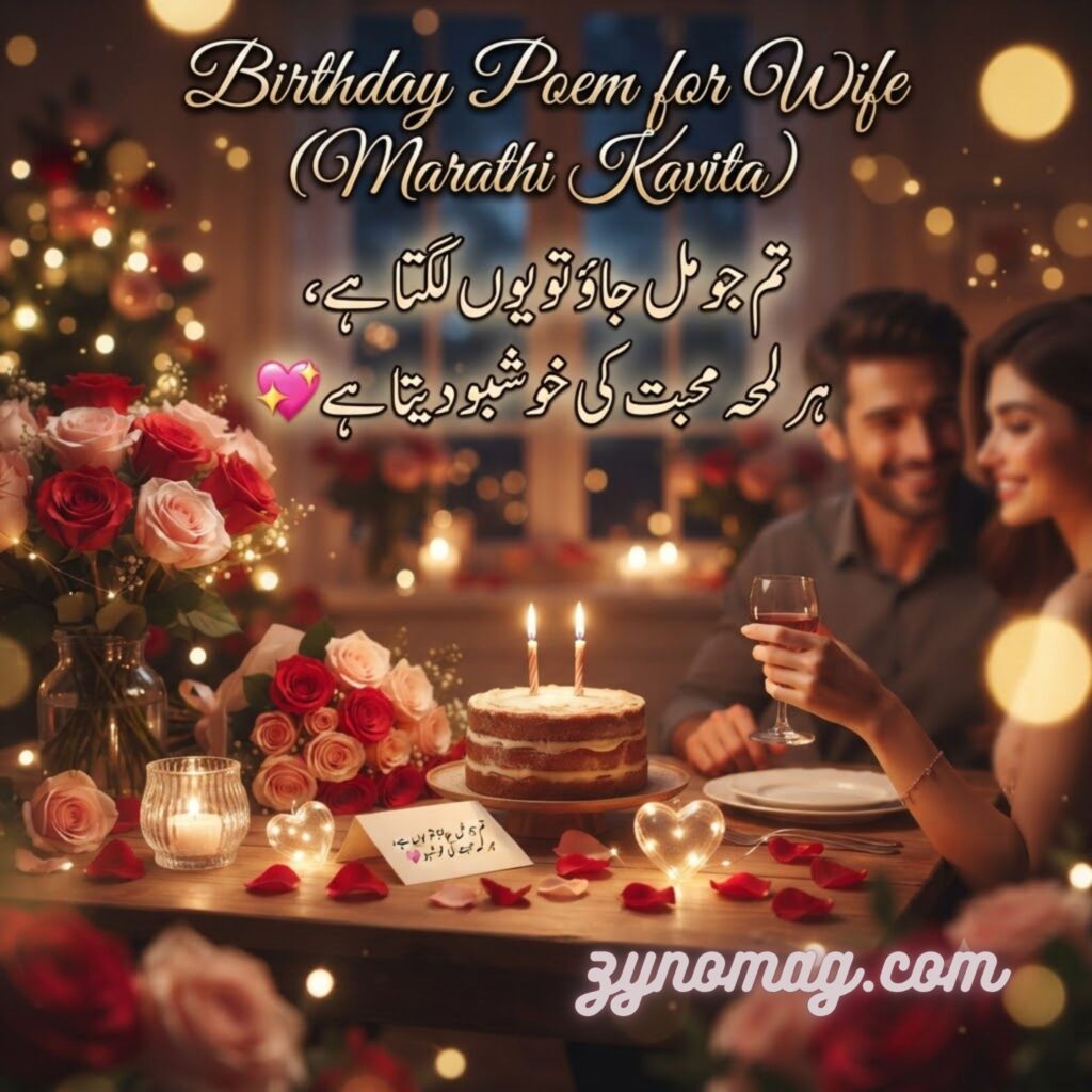 Birthday Poem for Wife (Marathi Kavita)
