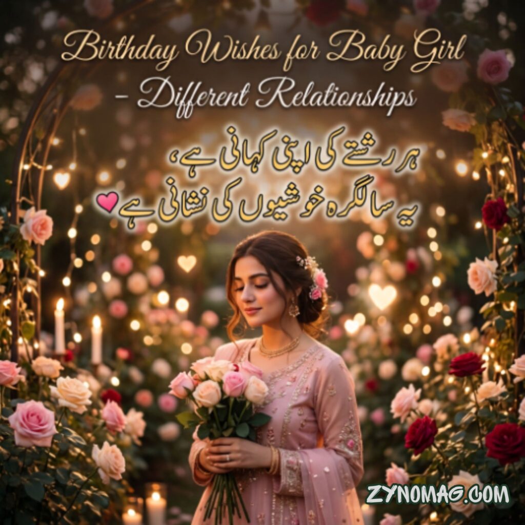 Birthday Wishes for Baby Girl – Different Relationships
