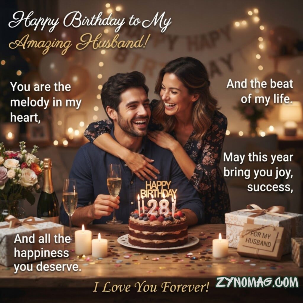 Birthday Wishes for Husband in English