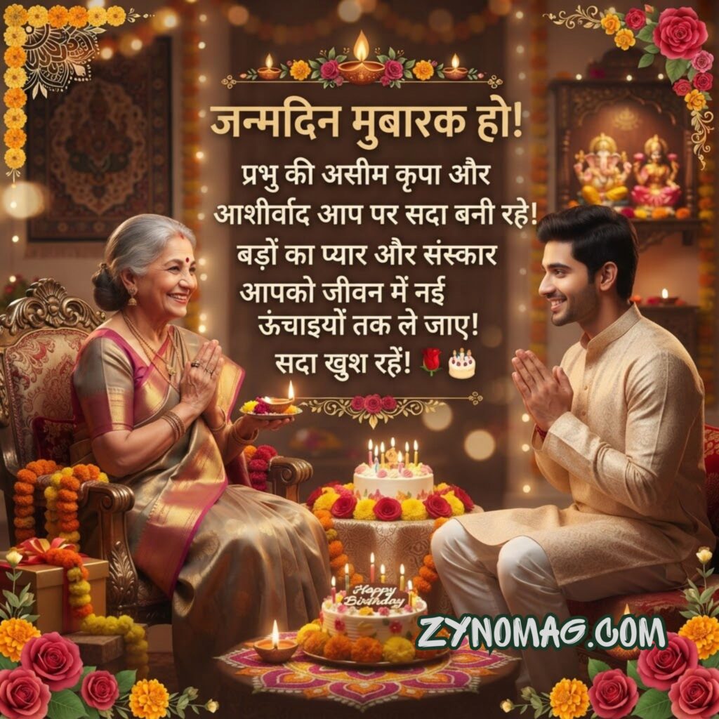 Blessings & Sanskari Birthday Wishes