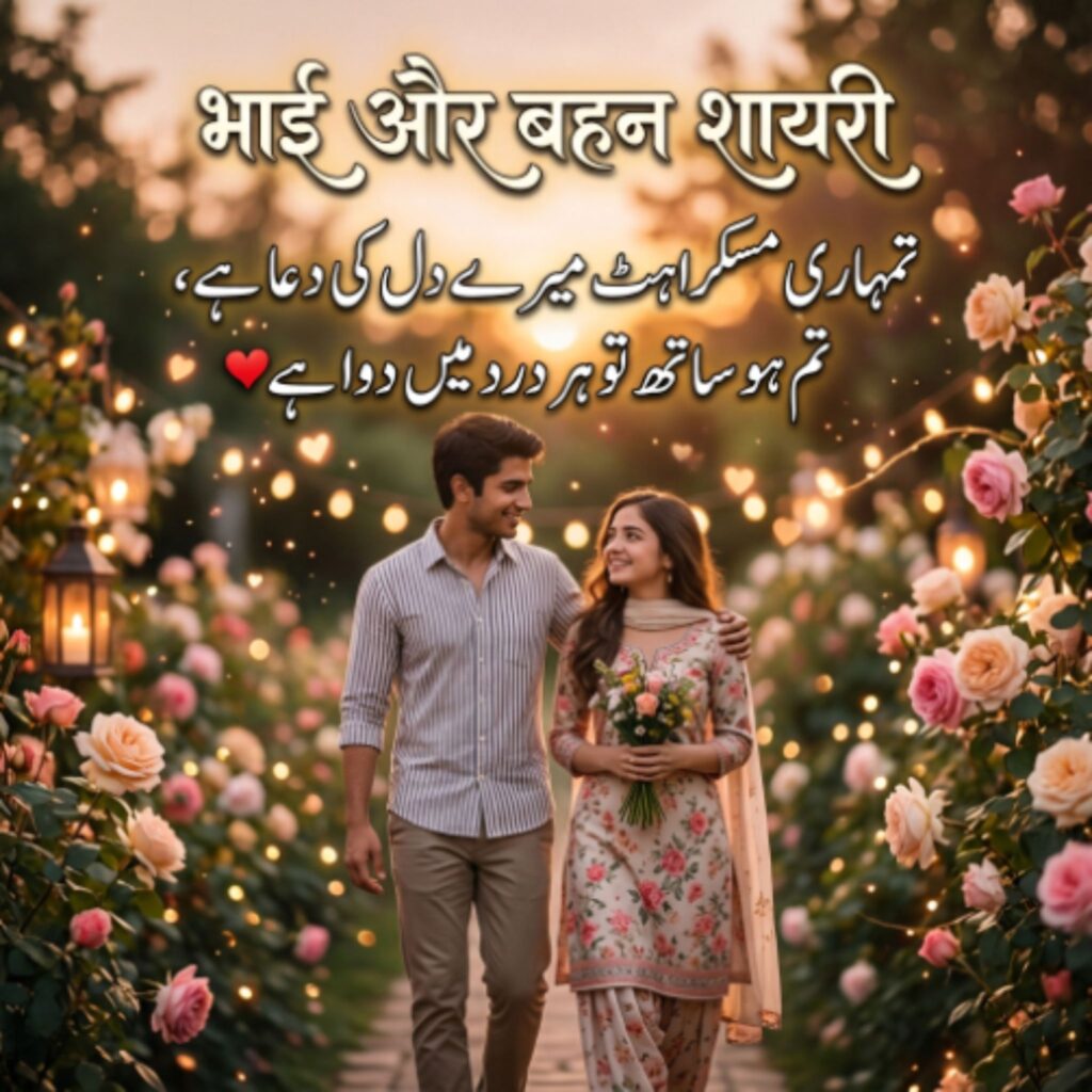 Brother and Sister Shayari in Hindi
