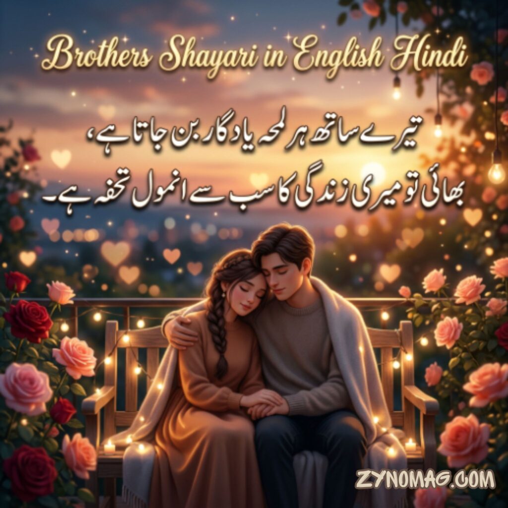 Brothers Shayari in English Hindi