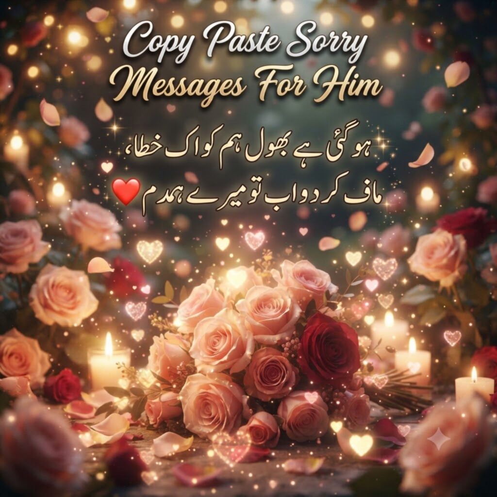 Copy Paste Sorry Messages For Him