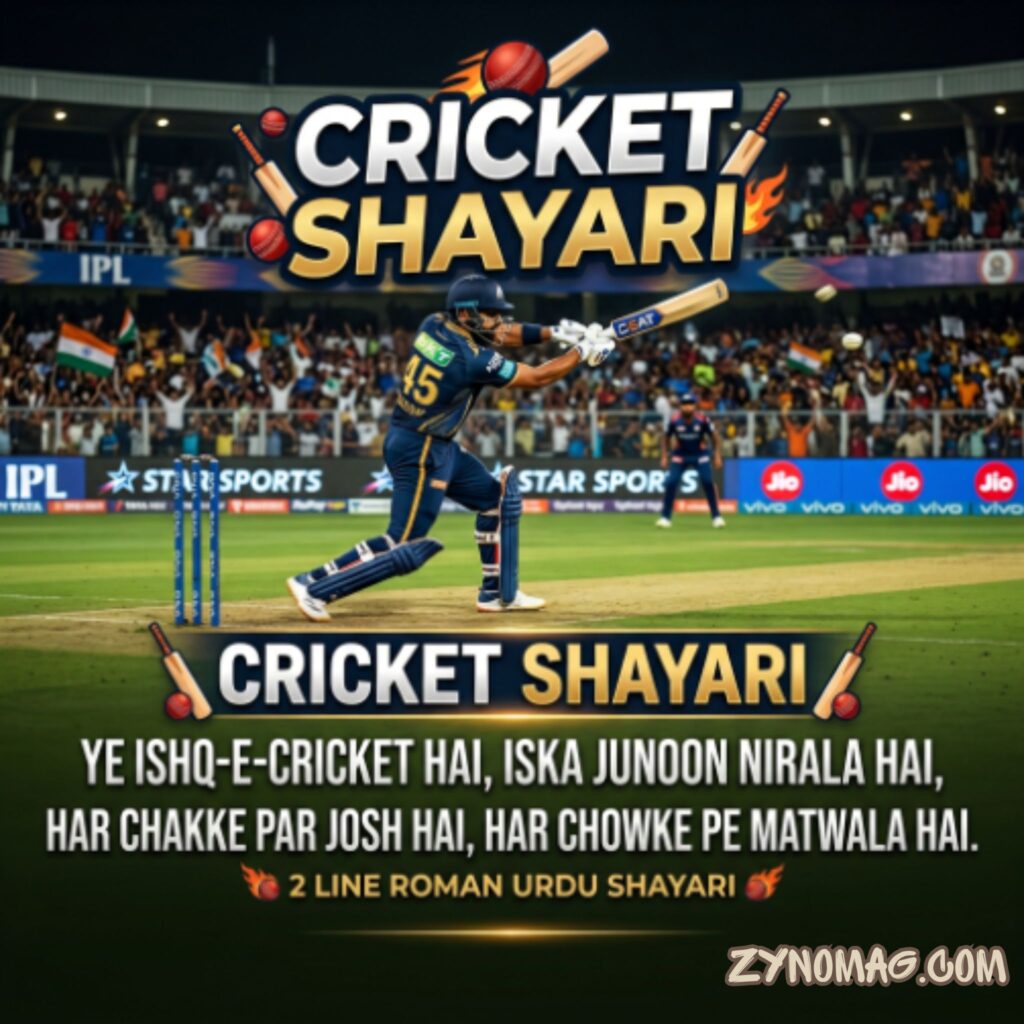 Cricket Shayari 2 Line English