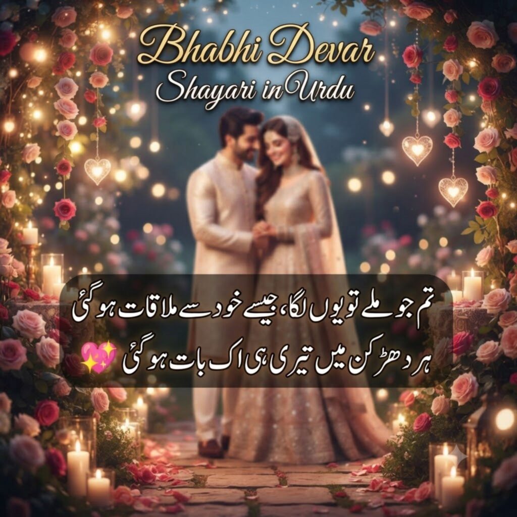 Bhabhi Devar Shayari in Urdu