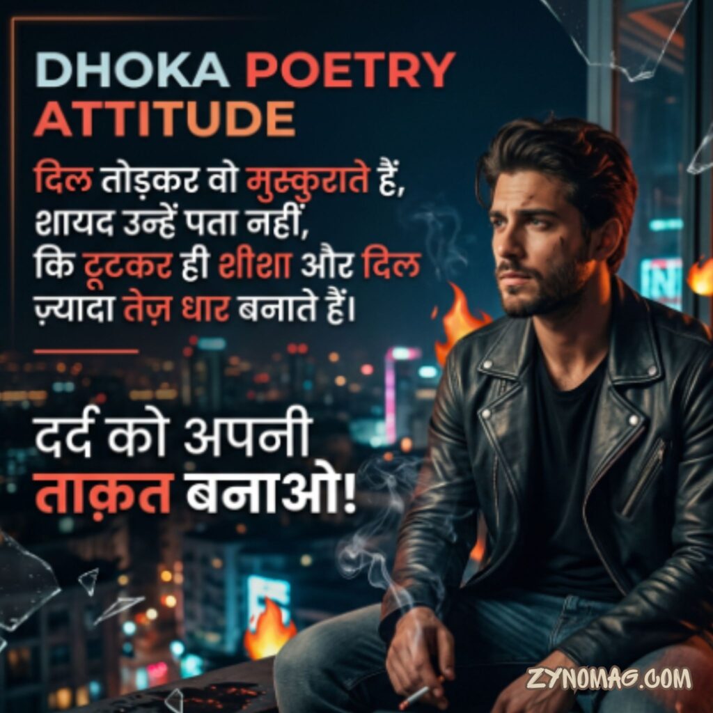 Dhoka Poetry Attitude
