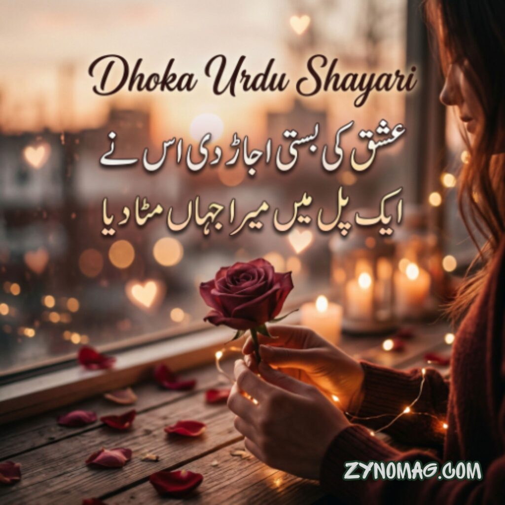 Dhoka Urdu Shayari
