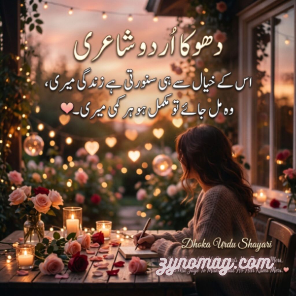 Dhoka Urdu Shayari