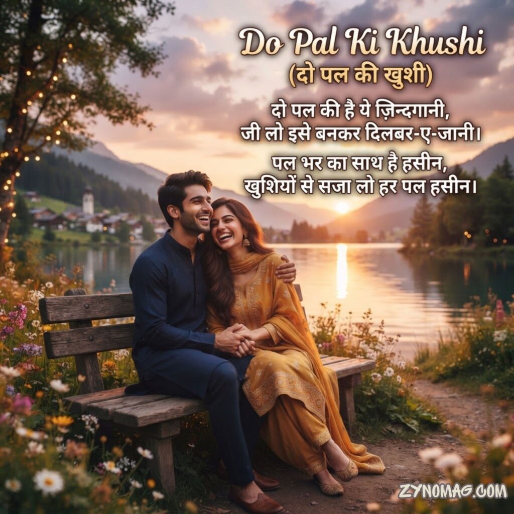 Do Pal Ki Khushi Shayari In Hindi