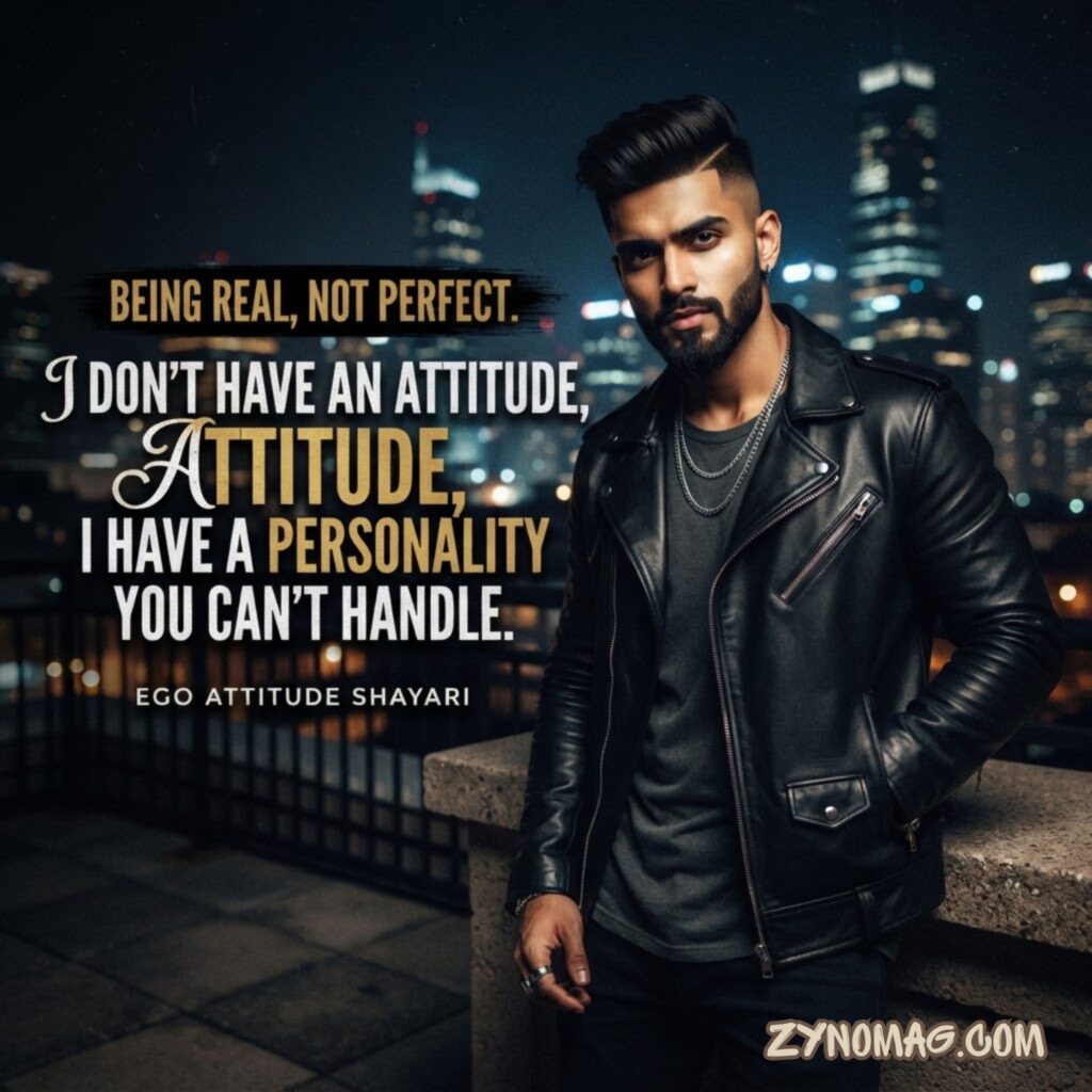 Ego Attitude Shayari in English