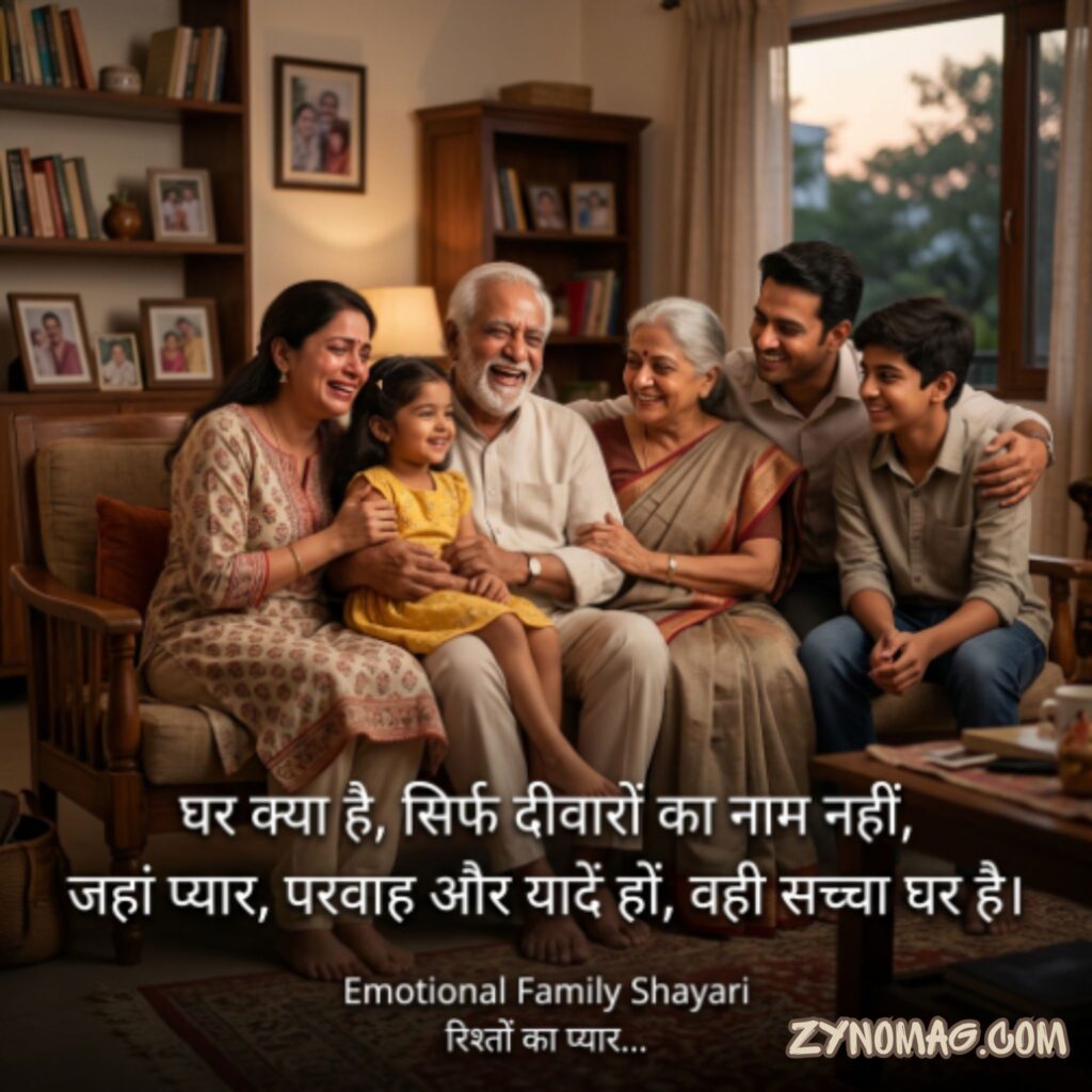 Emotional Family Shayari