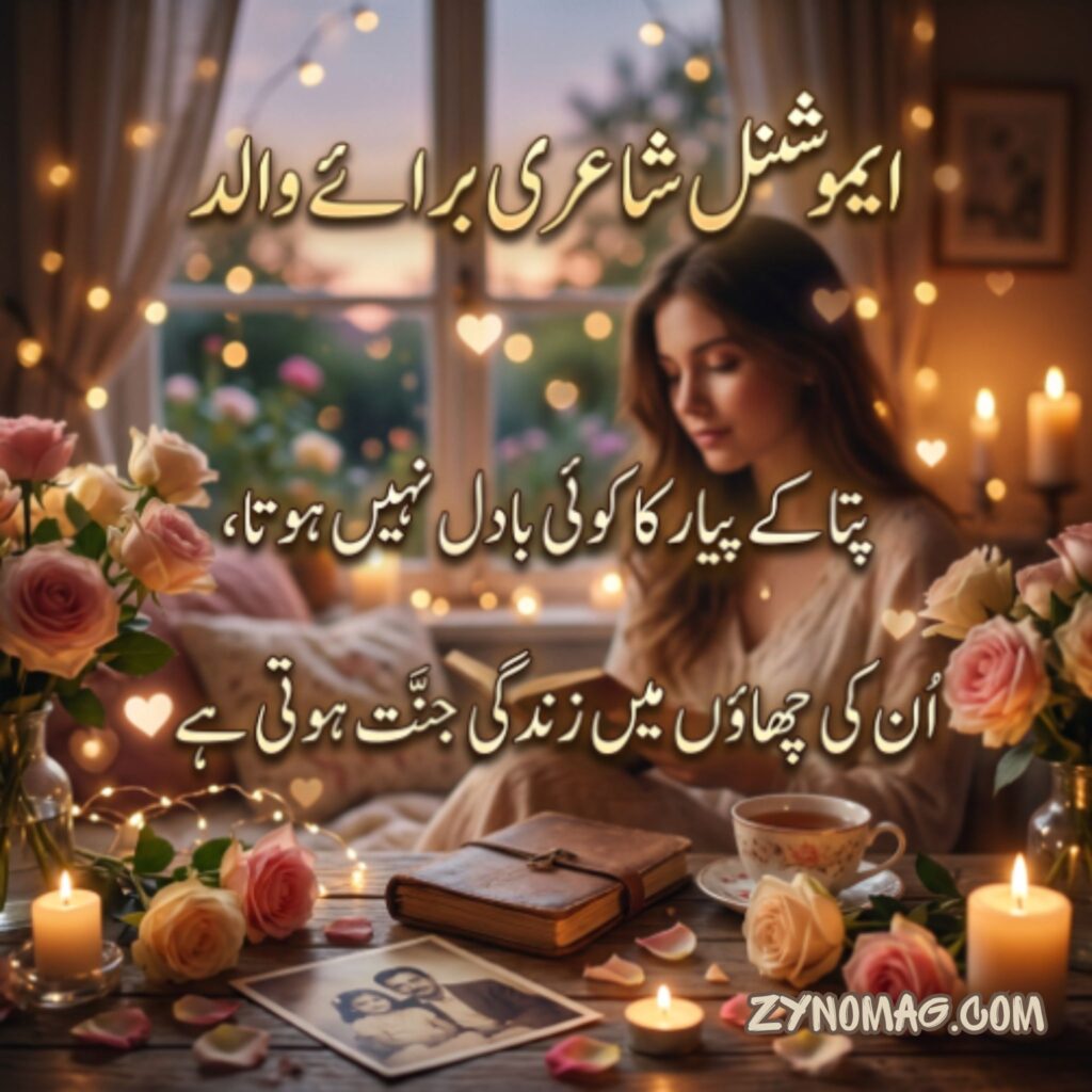Emotional Poetry for Father in Urdu