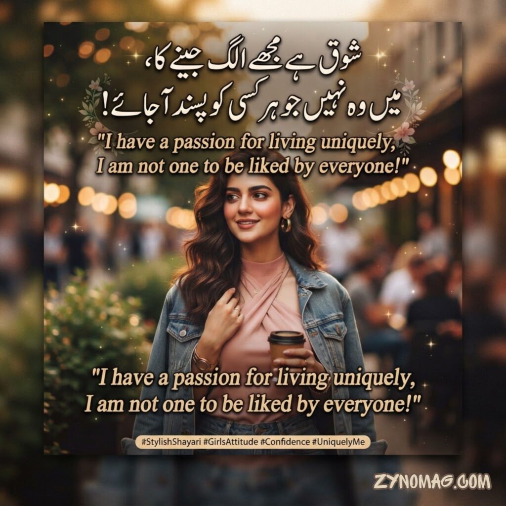 English Attitude Shayari for Girl