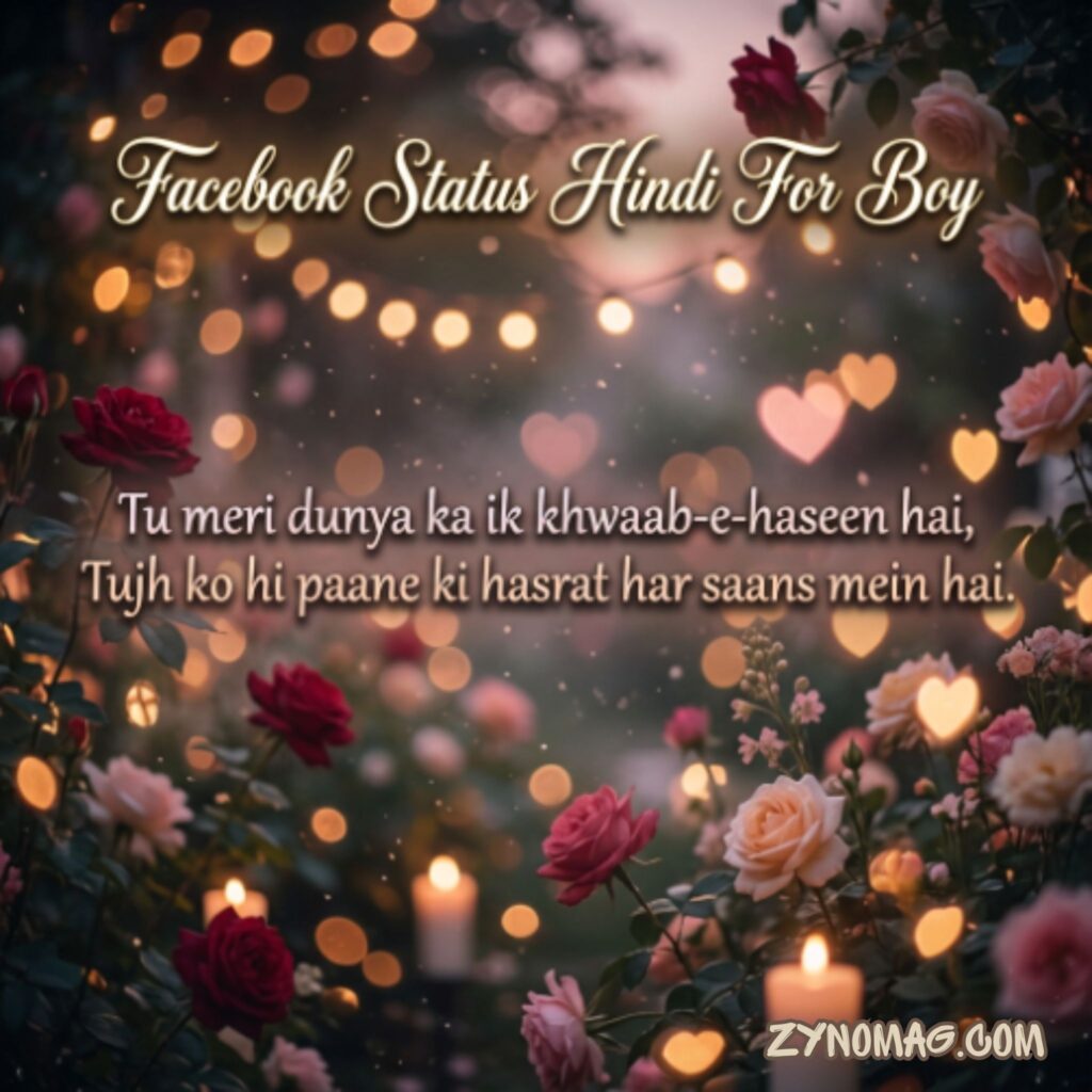 Facebook Status Hindi For Boy