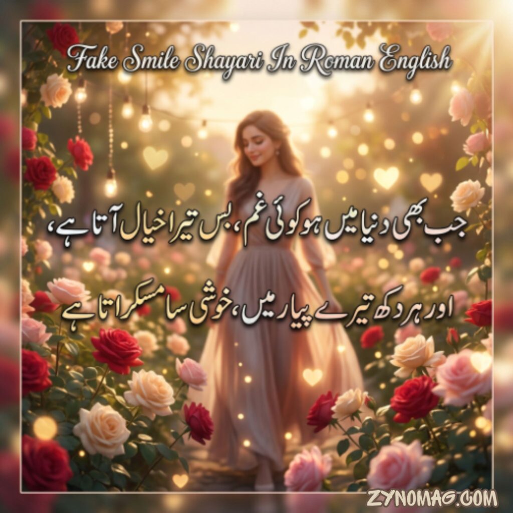 Fake Smile Shayari In Roman English