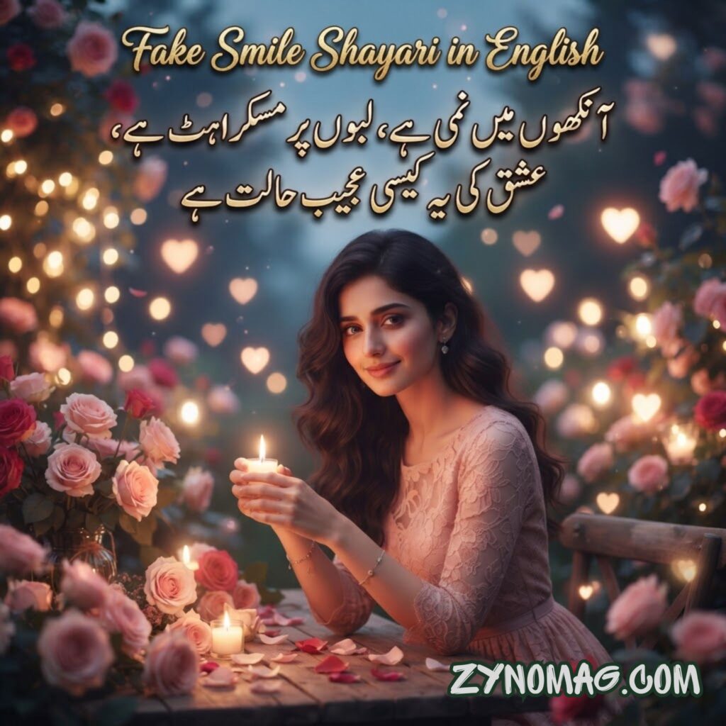 Fake Smile Shayari in English