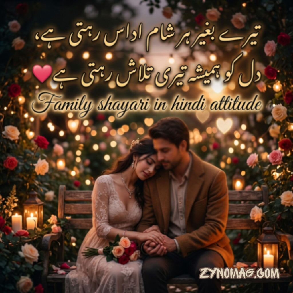 Family shayari in hindi attitude