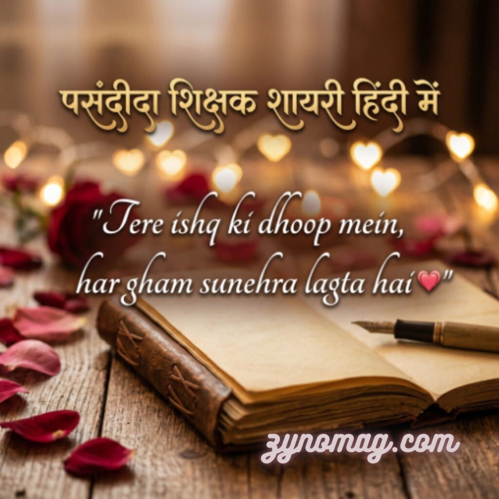 Favourite Teacher Shayari in Hindi