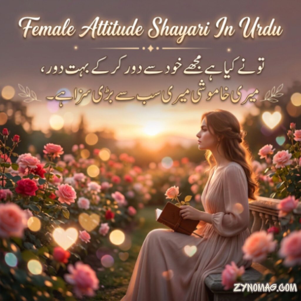 Female Attitude Shayari In Urdu