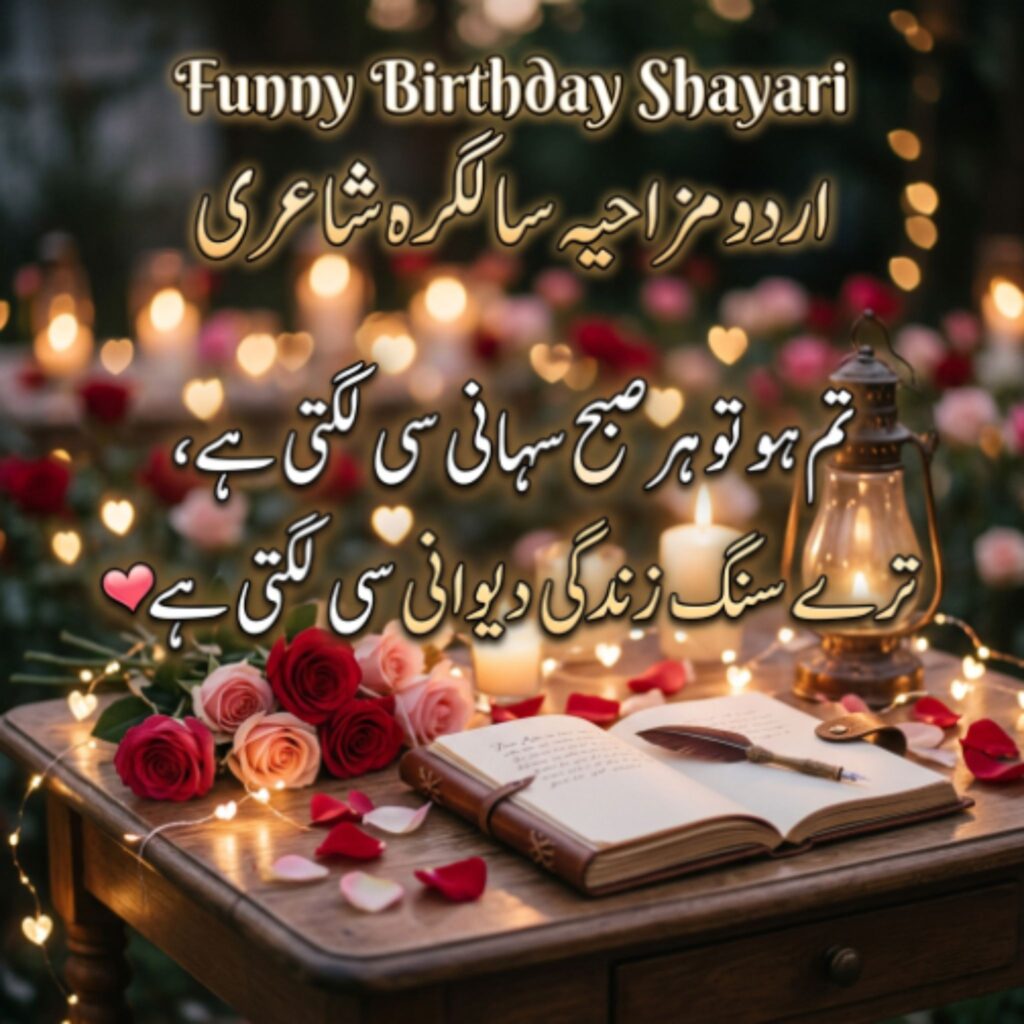 Funny Birthday Shayari