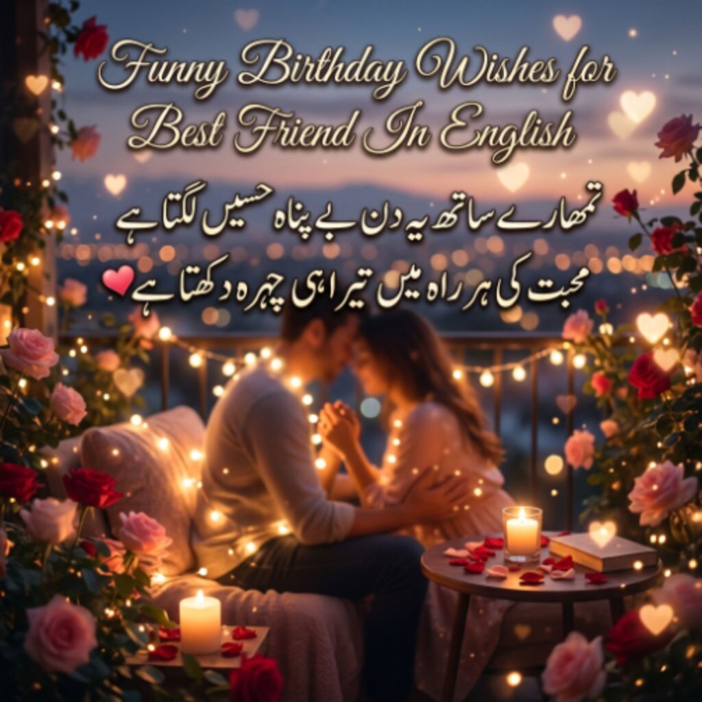 Funny Birthday Wishes for Best Friend In English