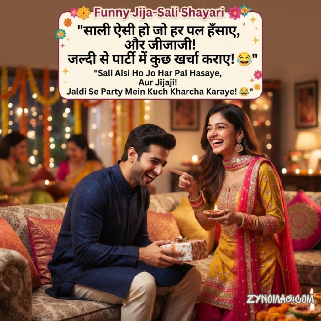 Funny Jija Sali Shayari for Laughter
